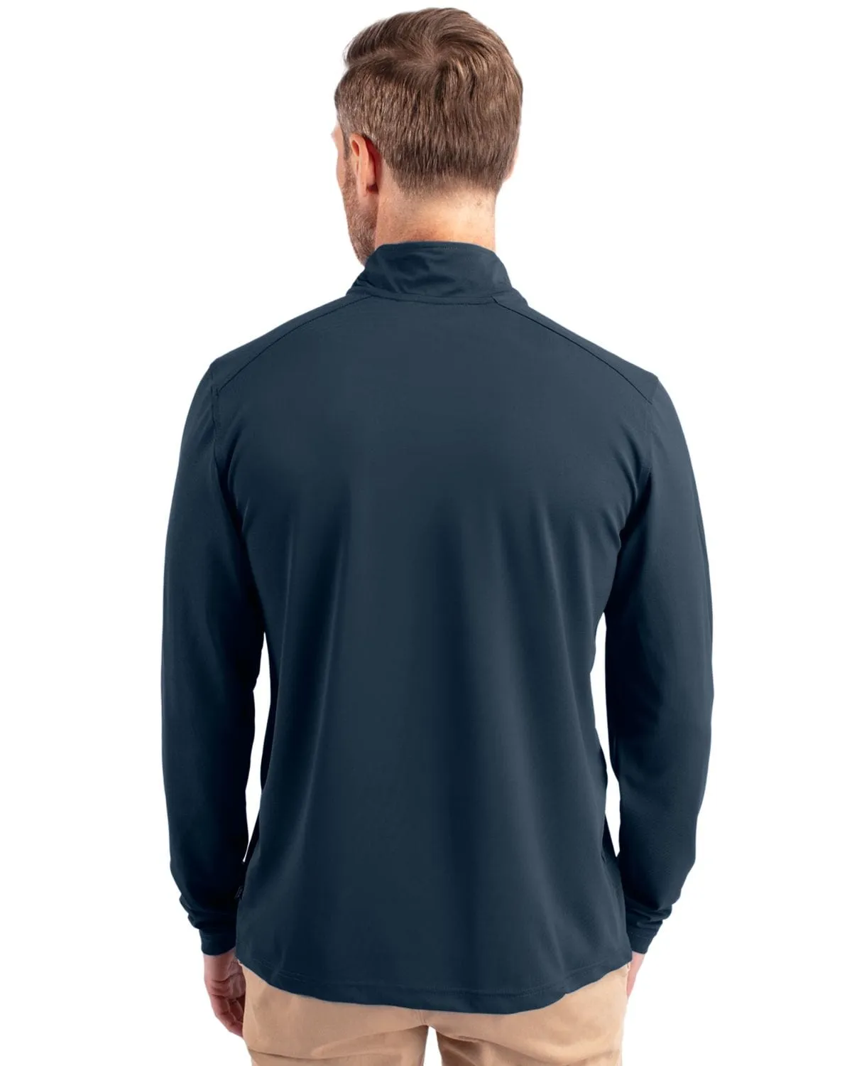 3-Day Swift Ship: Cutter & Buck - Men's Virtue Eco Pique Recycled Quarter Zip