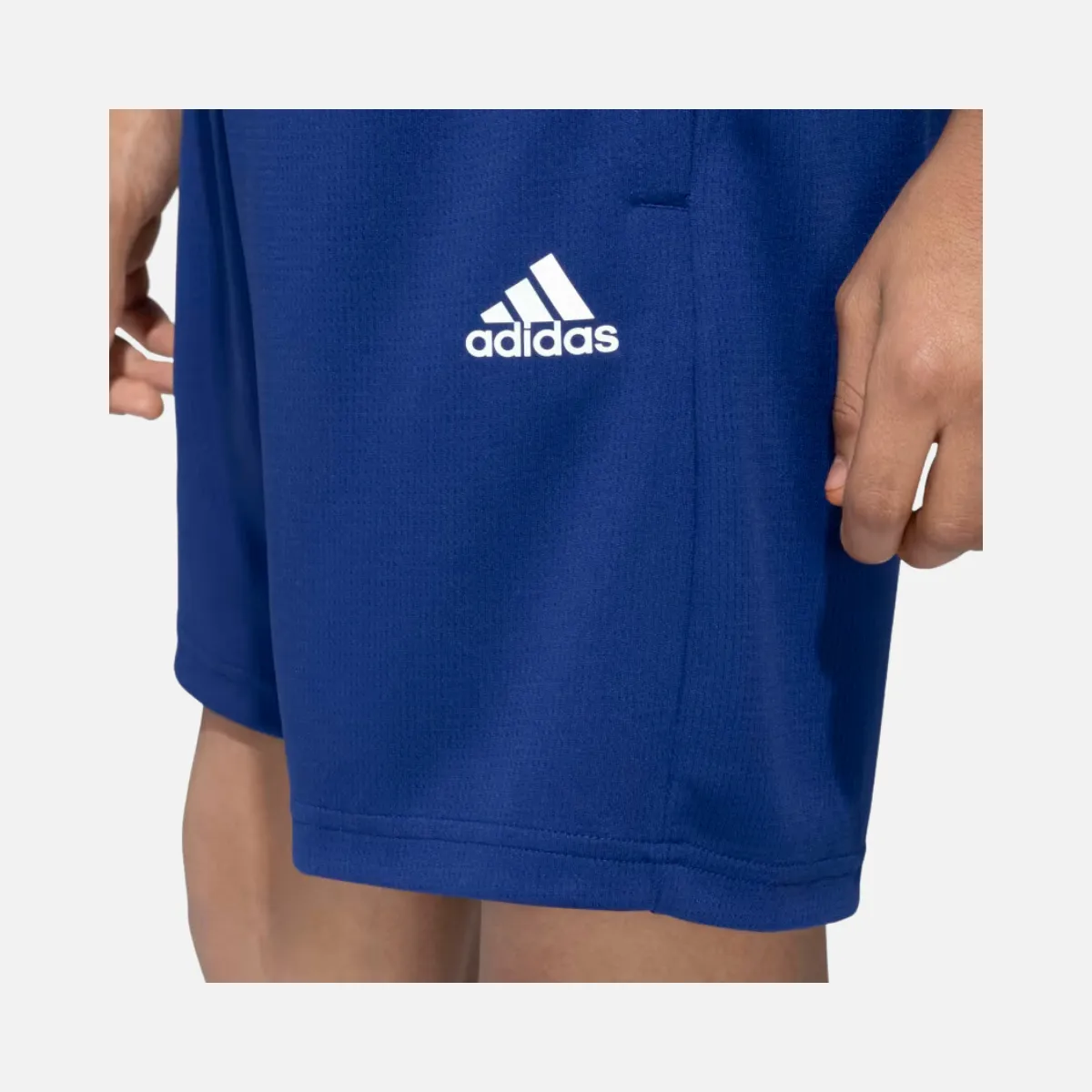 Adidas Boy Aeroready Logo Kids Shorts (5-14 Year) -Victory Blue