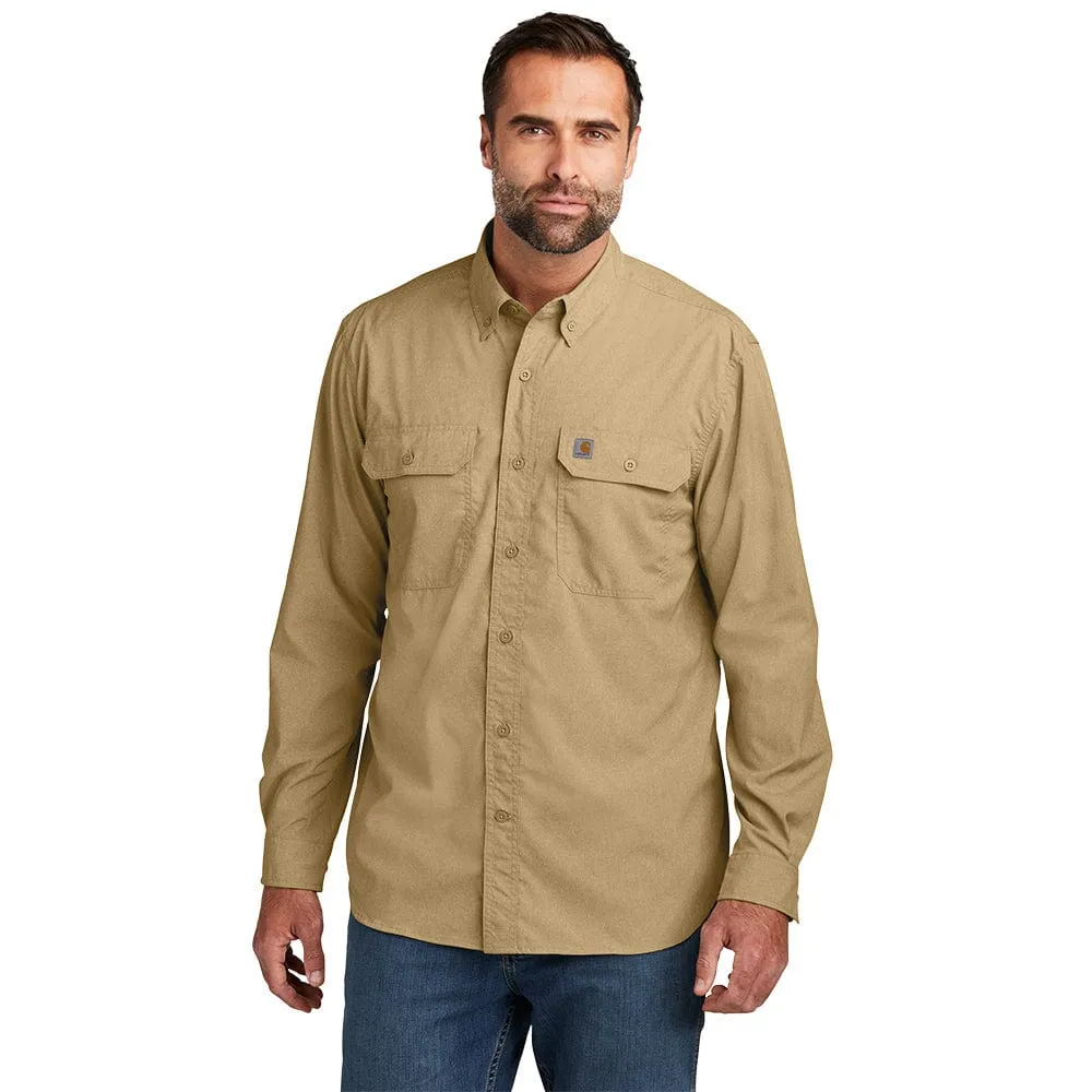 Carhartt - Men's Relaxed Fit Solid Long Sleeve Shirt