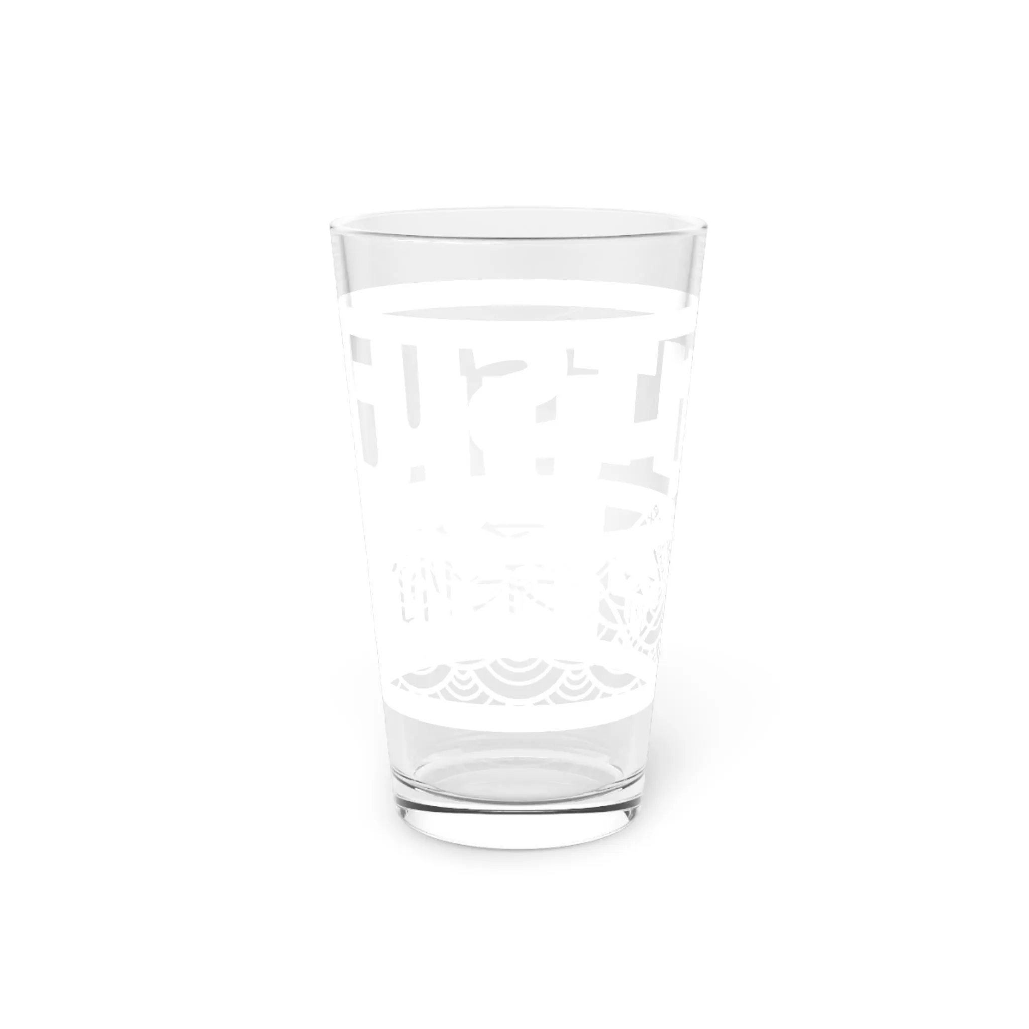 Champion's Chalice: Jiu-Jitsu Enthusiast's Collectible Pint Glass, 16oz