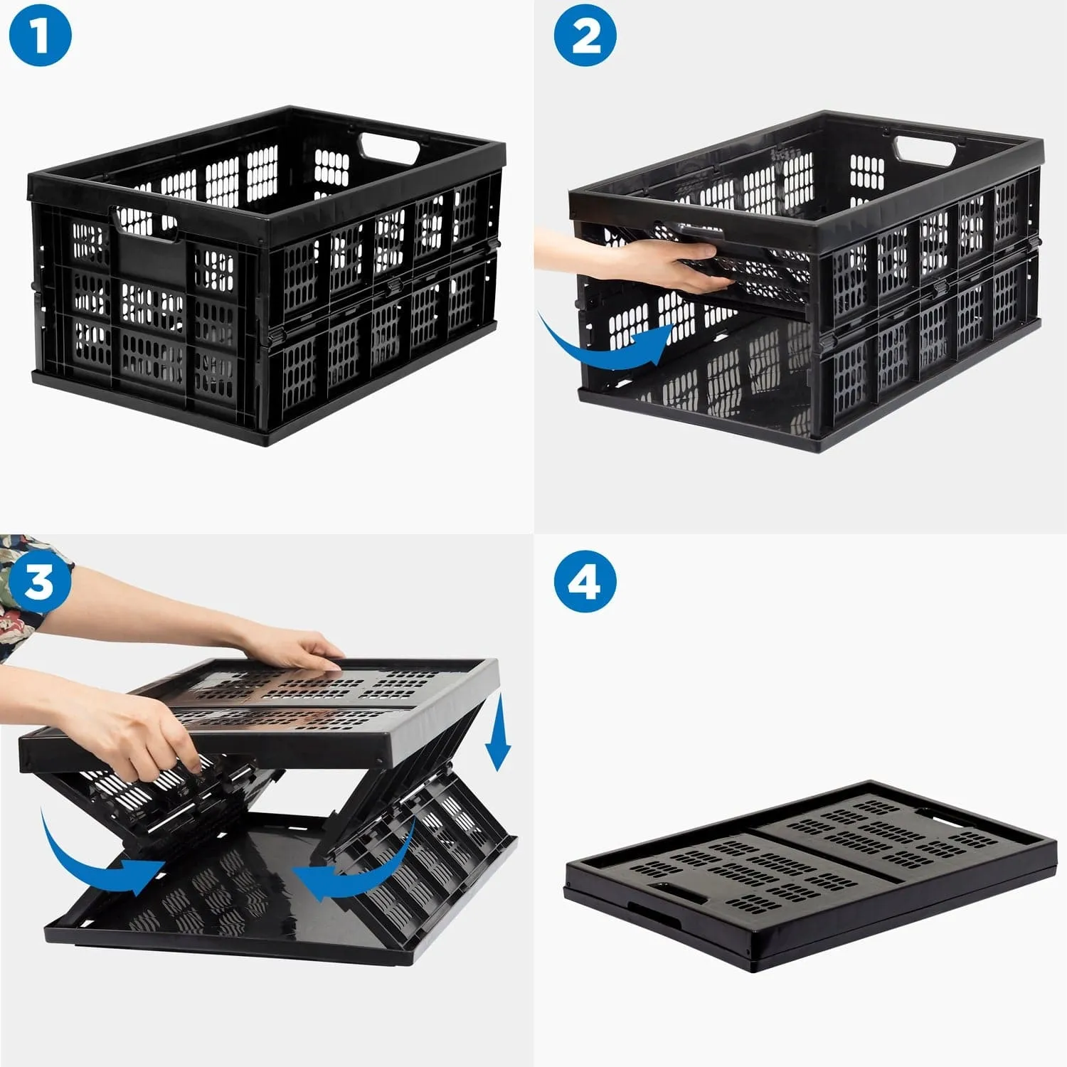 Collapsible Milk Crate