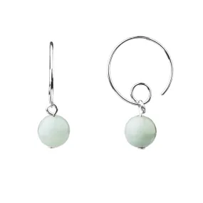 Earring | Open Loop | Amazonite