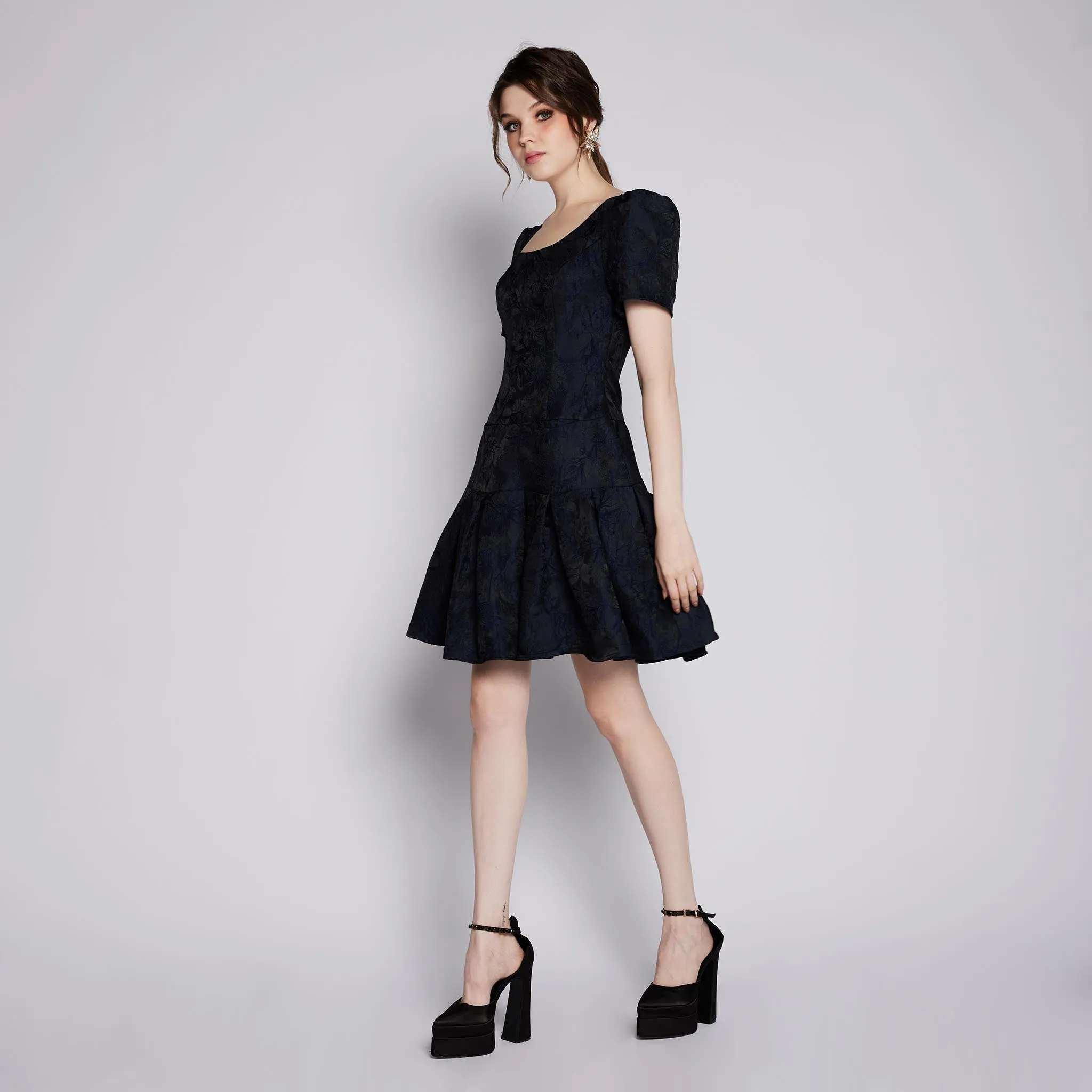 Elle Jacquard Dress