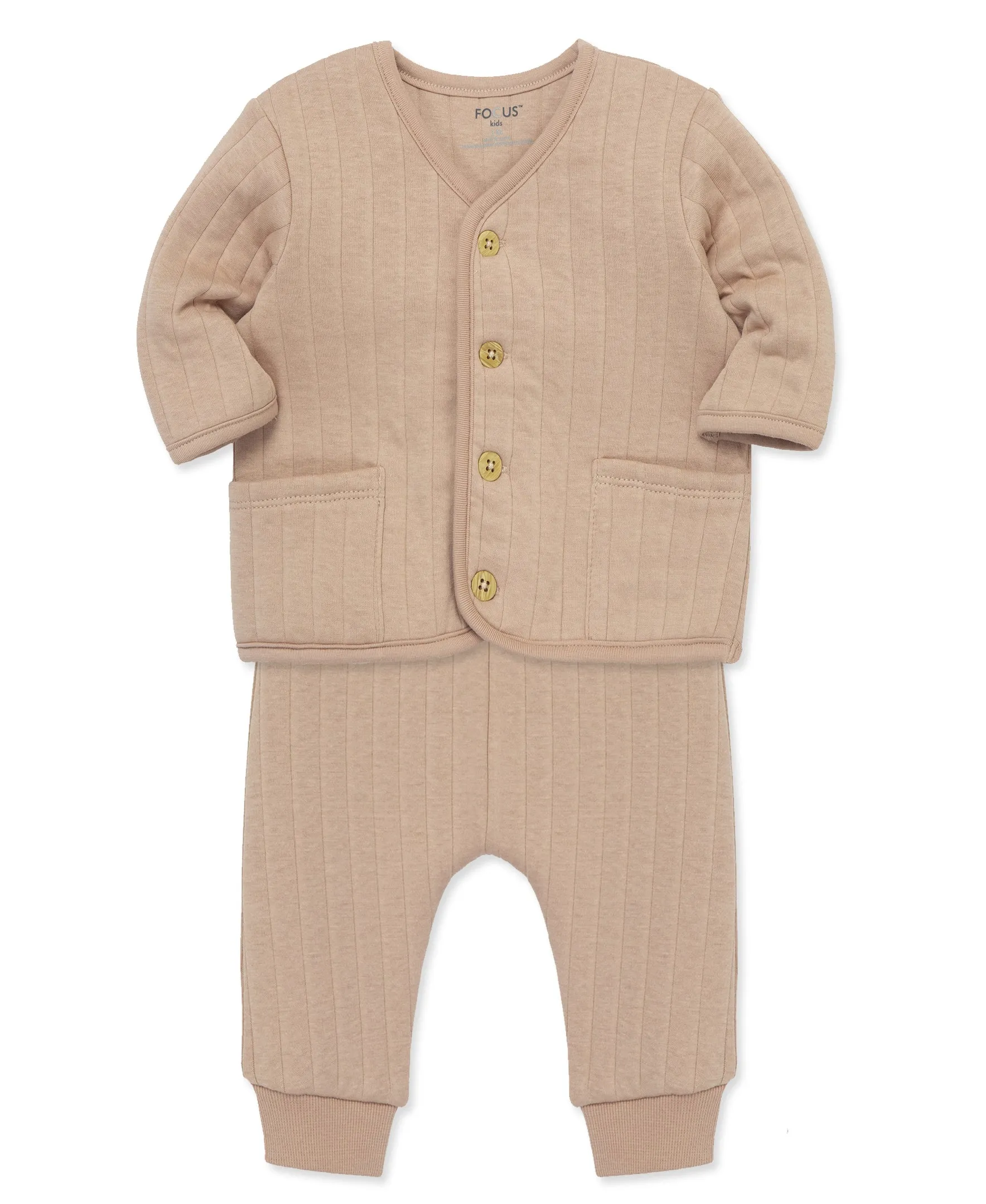 Focus Kids Bear Cardigan Set (12M-24M)