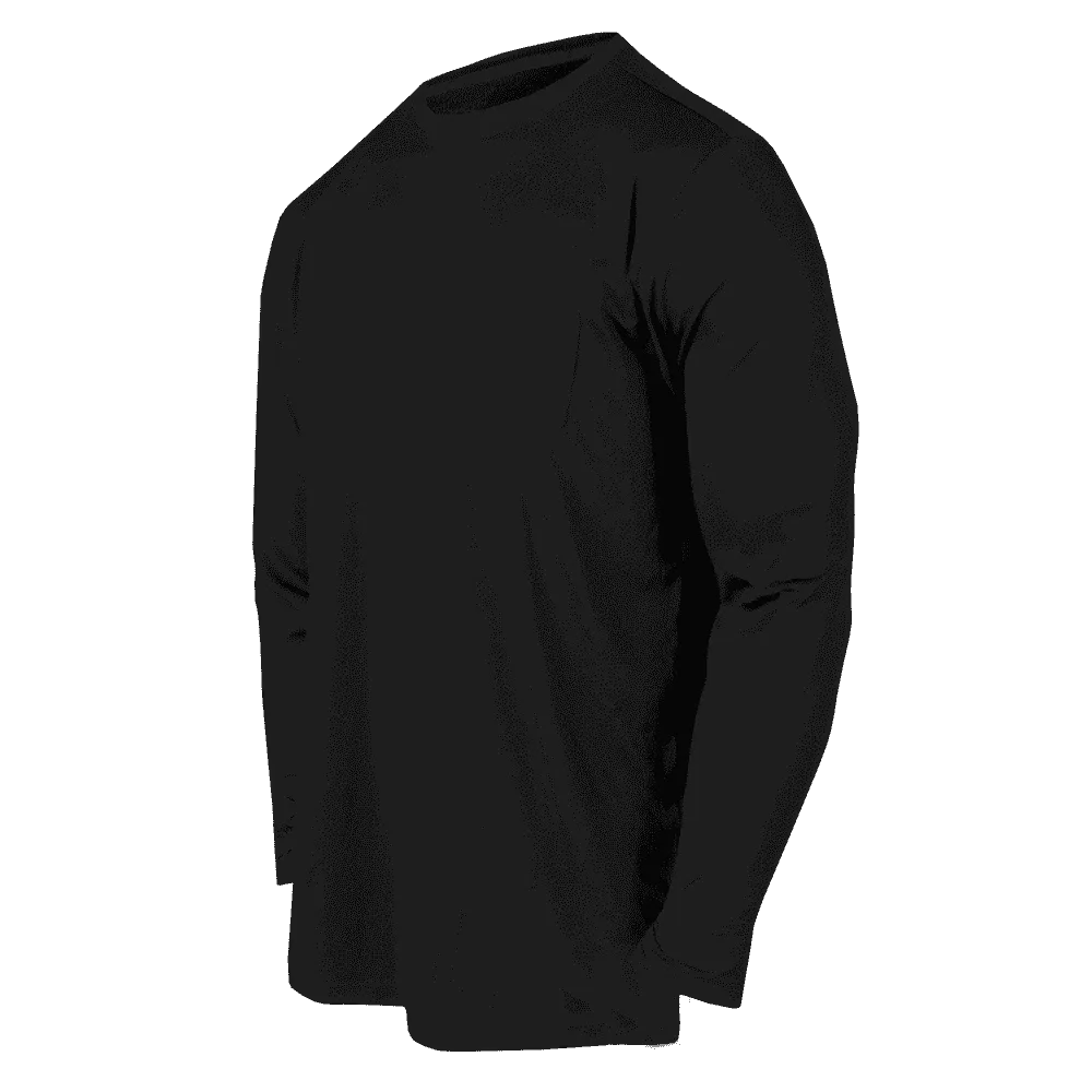 GS Long Sleeve Performance Crew - Black