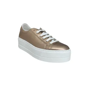 MAYA Metellic Lace Up Trainer