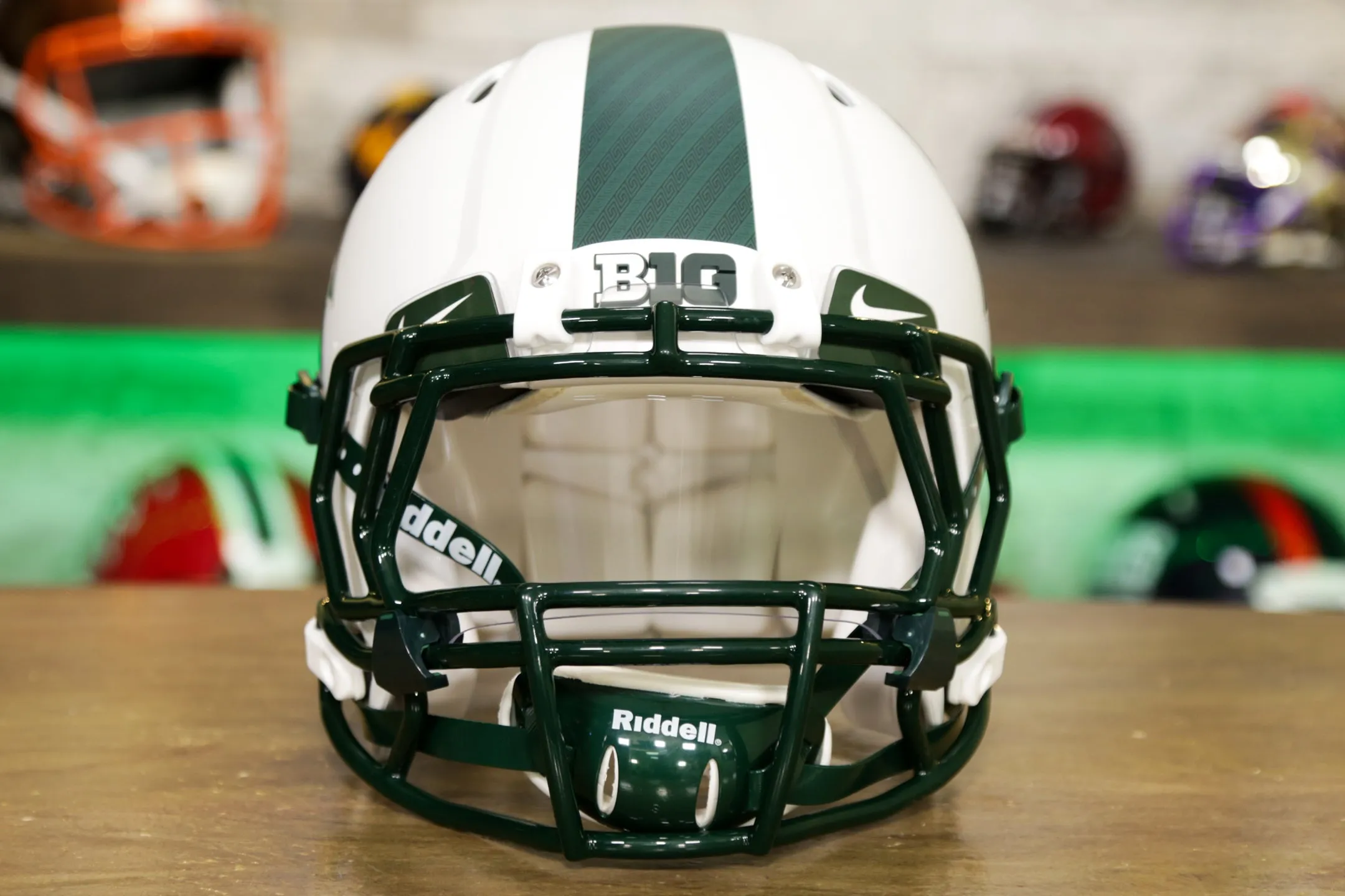 Michigan State Spartans Riddell Speed Authentic - GG Edition 00046