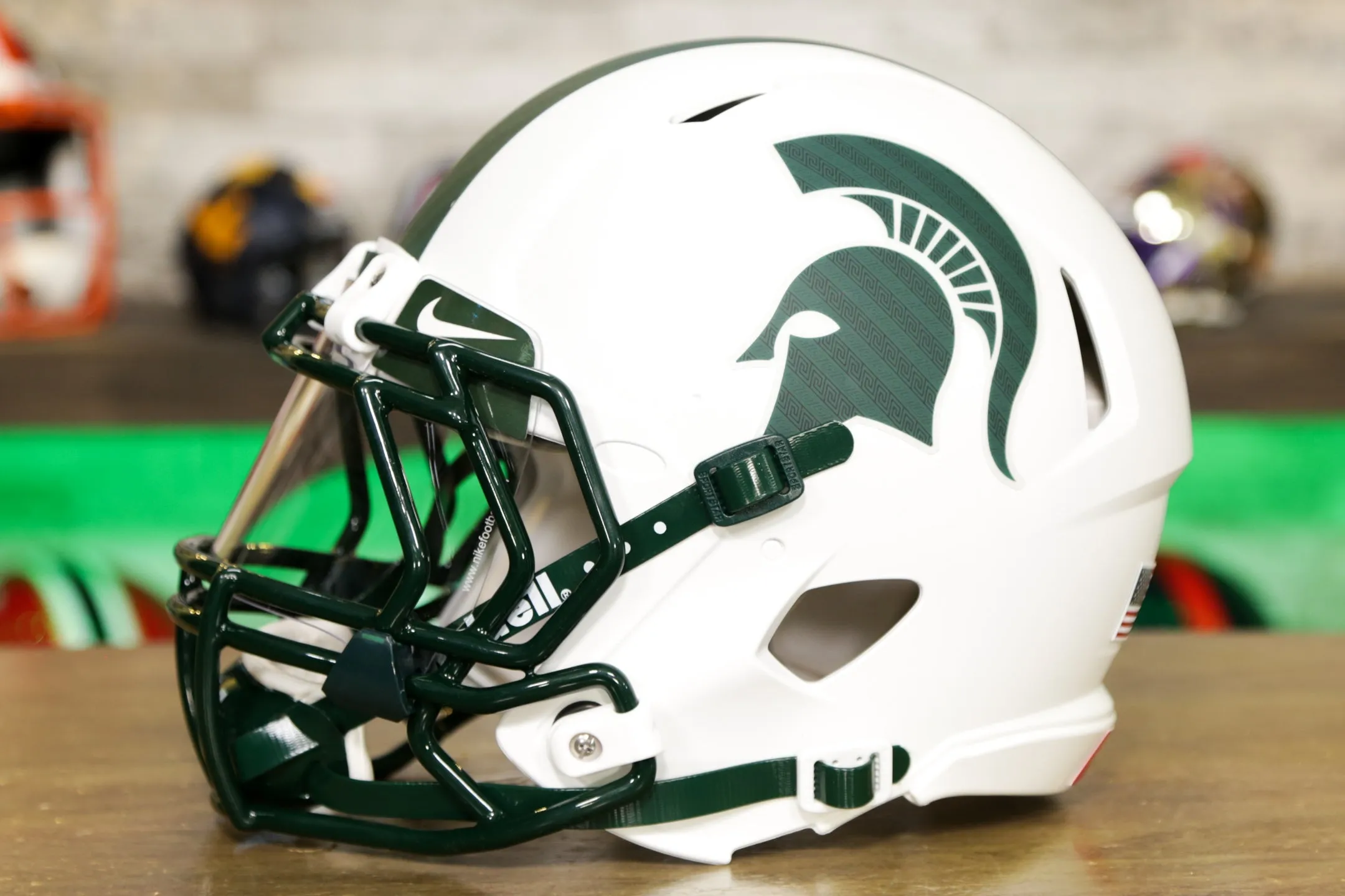 Michigan State Spartans Riddell Speed Authentic - GG Edition 00046