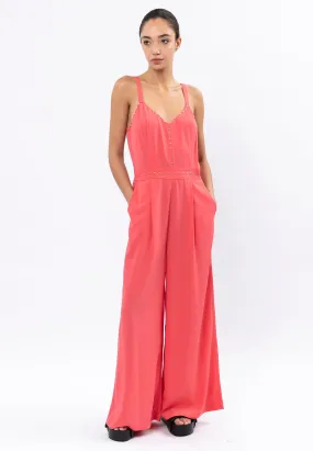 MOISSANITE JUMPSUIT DEEP SEA CORAL