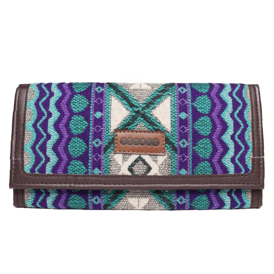 Multi Color Dhurry Wallet/Travel Pouch