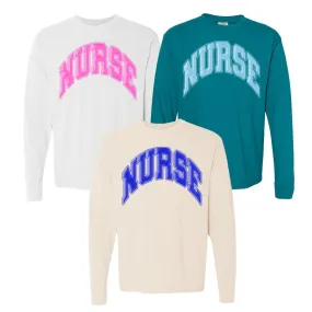 'Nurse' PUFF Long Sleeve T-Shirt