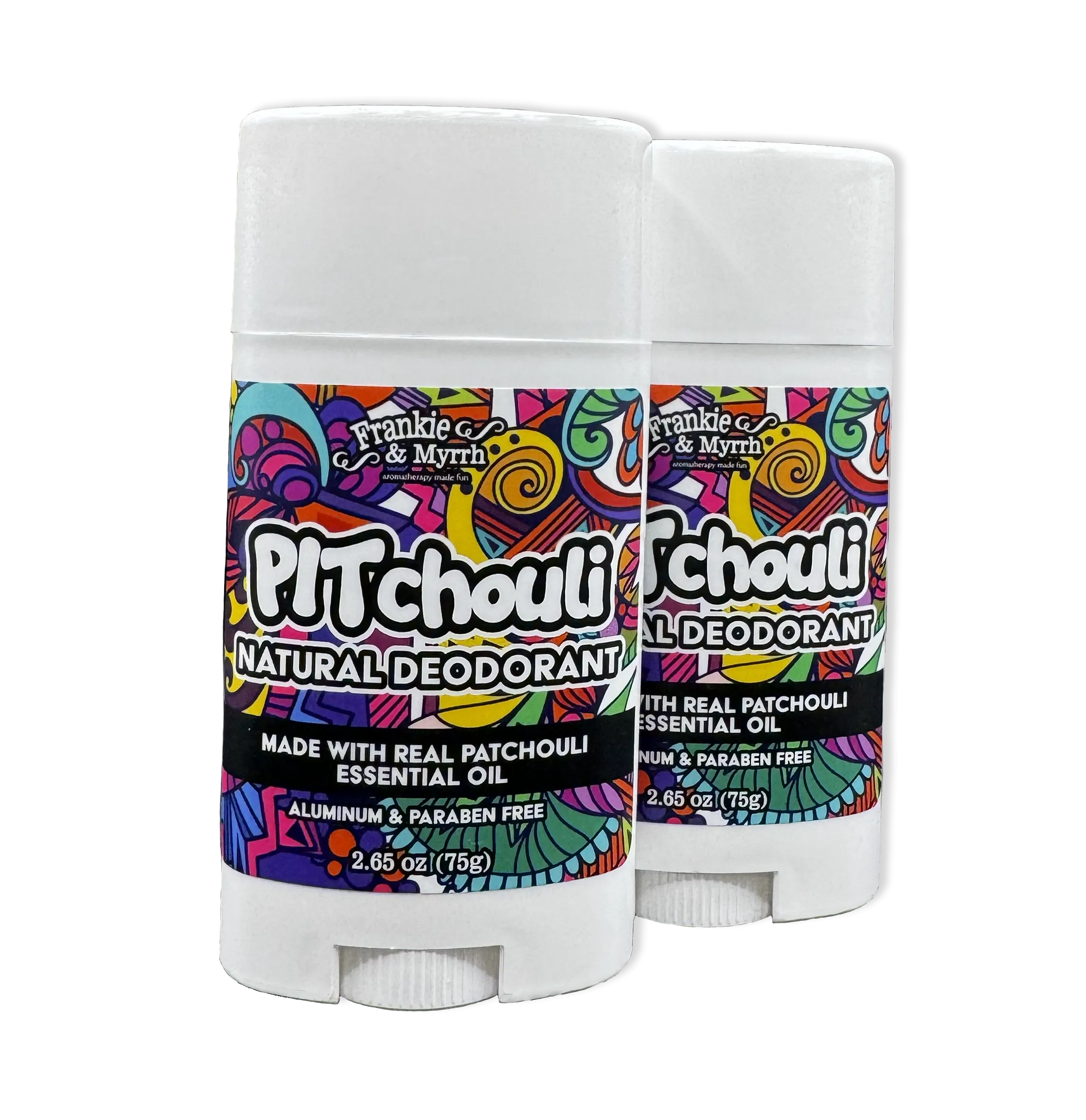 PITchouli 2 Pack | Natural Deodorants | Patchouli