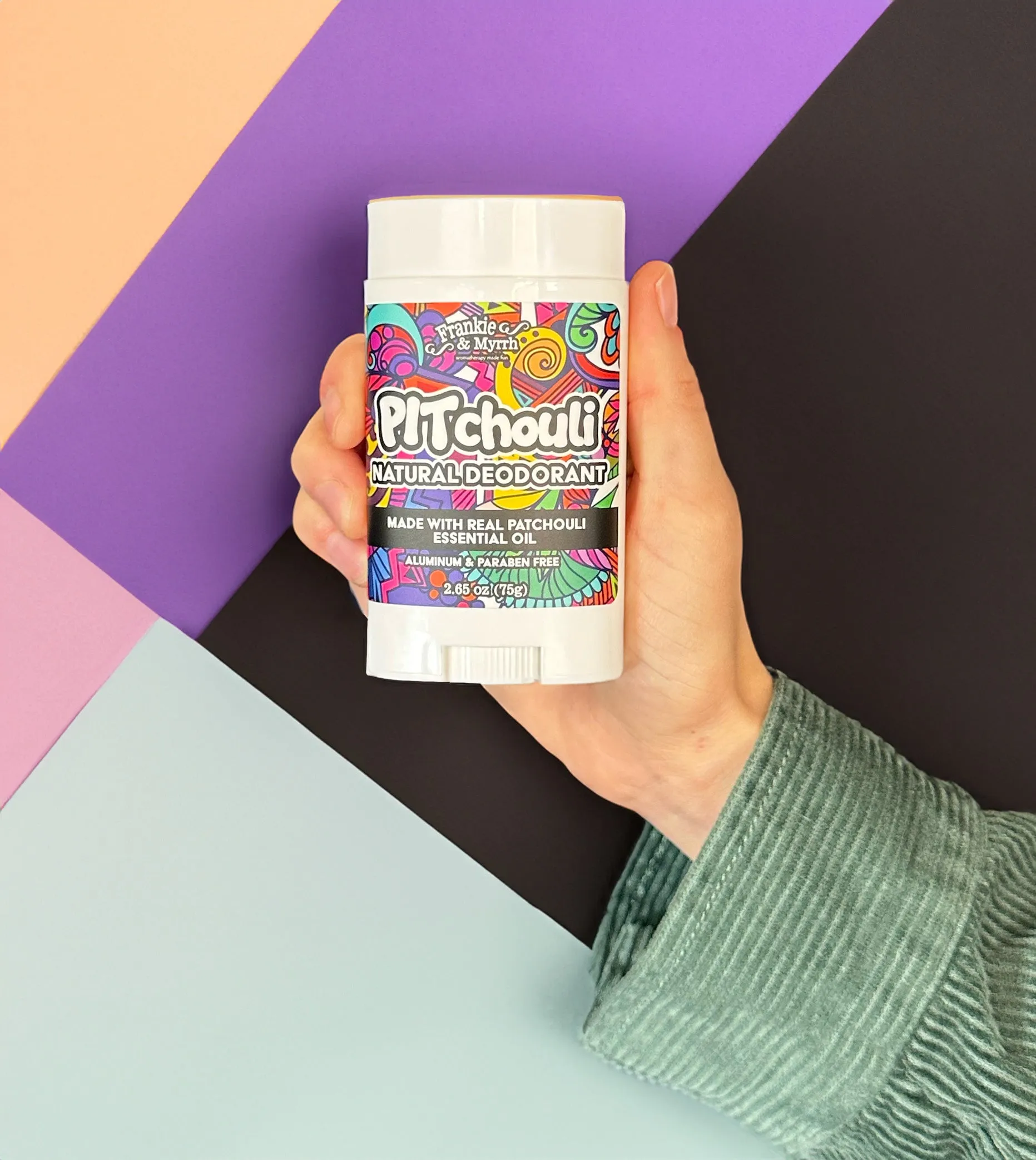 PITchouli 2 Pack | Natural Deodorants | Patchouli