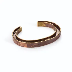 Rail Cuff, Brass