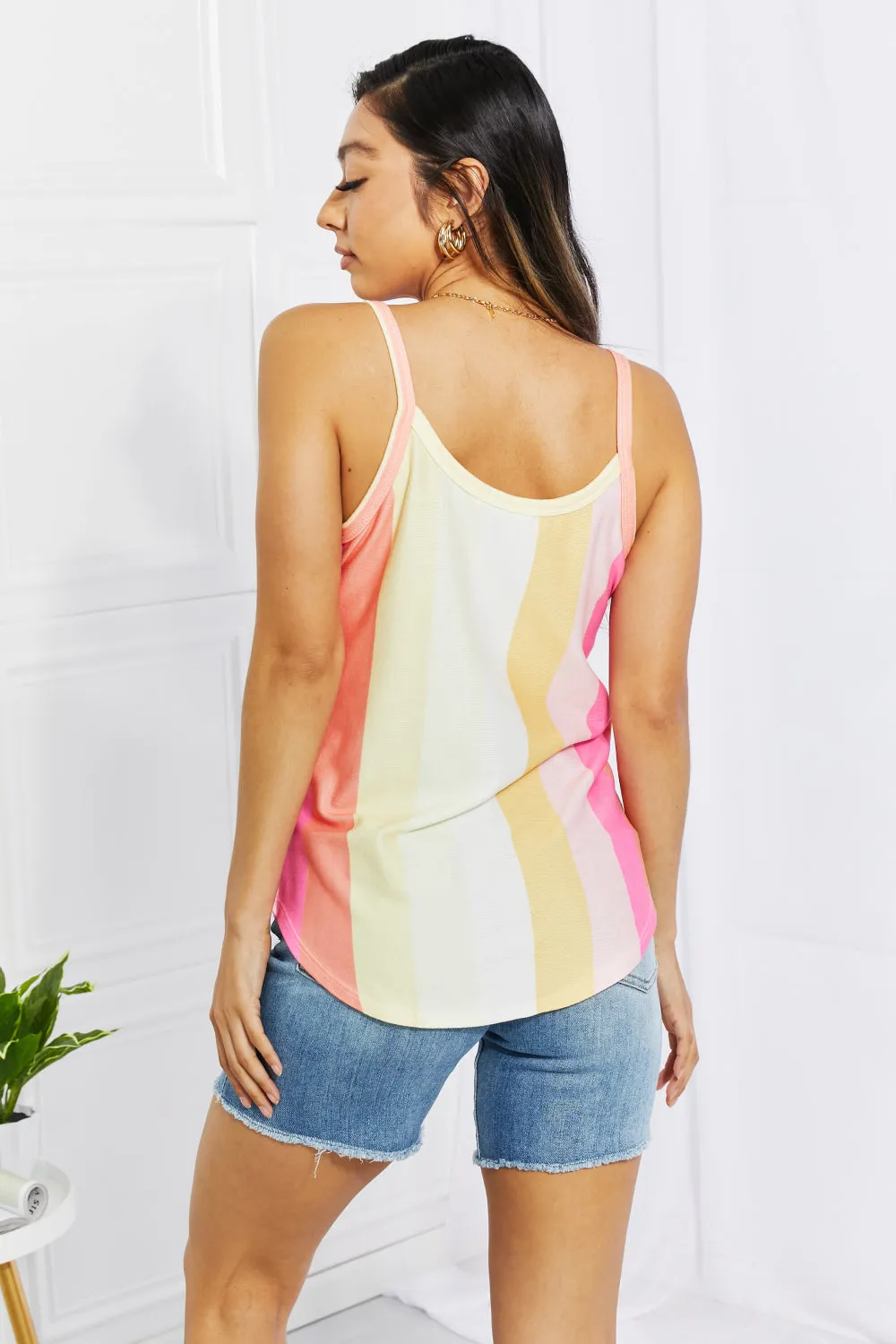 Saltwater Taffy Vertical Stripe Tank (MADE IN USA)