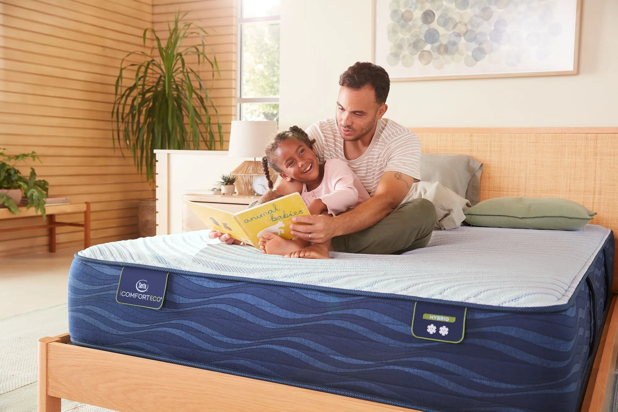 Serta iComfortECO 12.5" Hybrid Plush Smooth Top Mattress