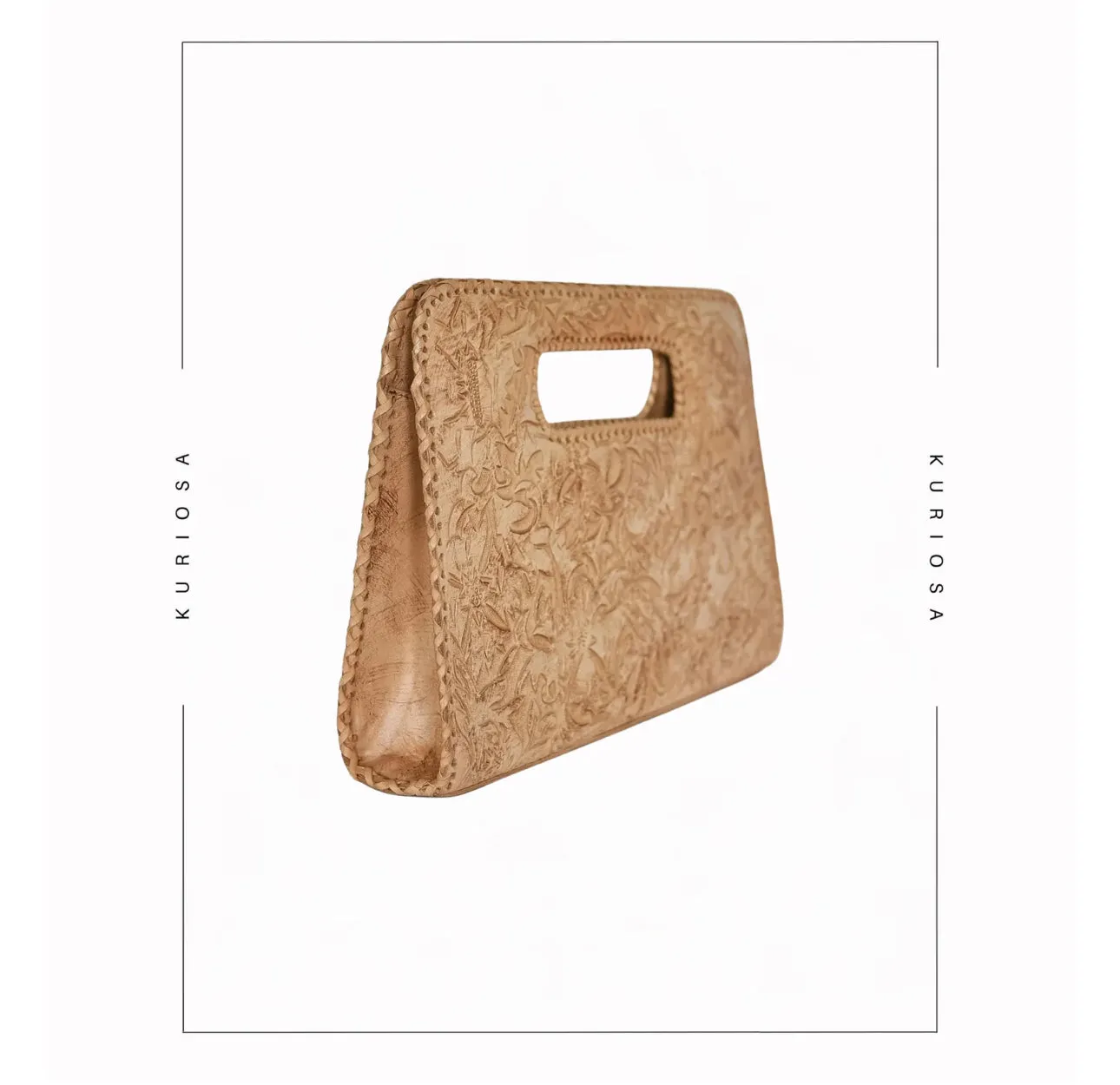 The Claire Handbag in Natural