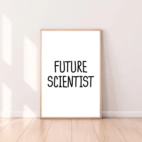 Wall Art Future Scientist